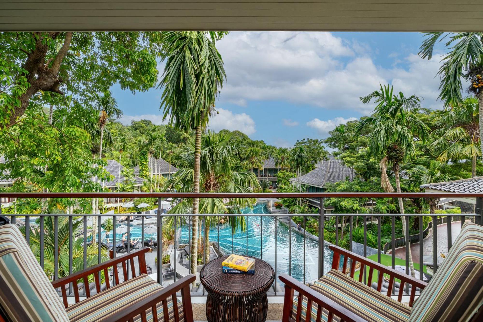 Mandarava Resort And Spa, Karon Beach Exterior photo View from a room at the resort