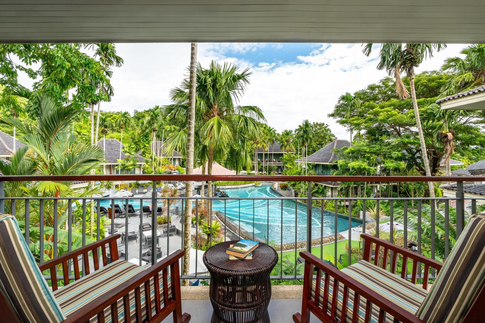 Mandarava Resort And Spa, Karon Beach Exterior photo View from a room at the resort