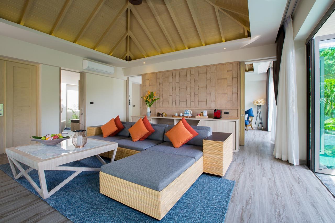 Mandarava Resort And Spa, Karon Beach Exterior photo Living area of a two-bedroom water villa